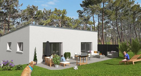 design avec garage et porche 146 m² 
